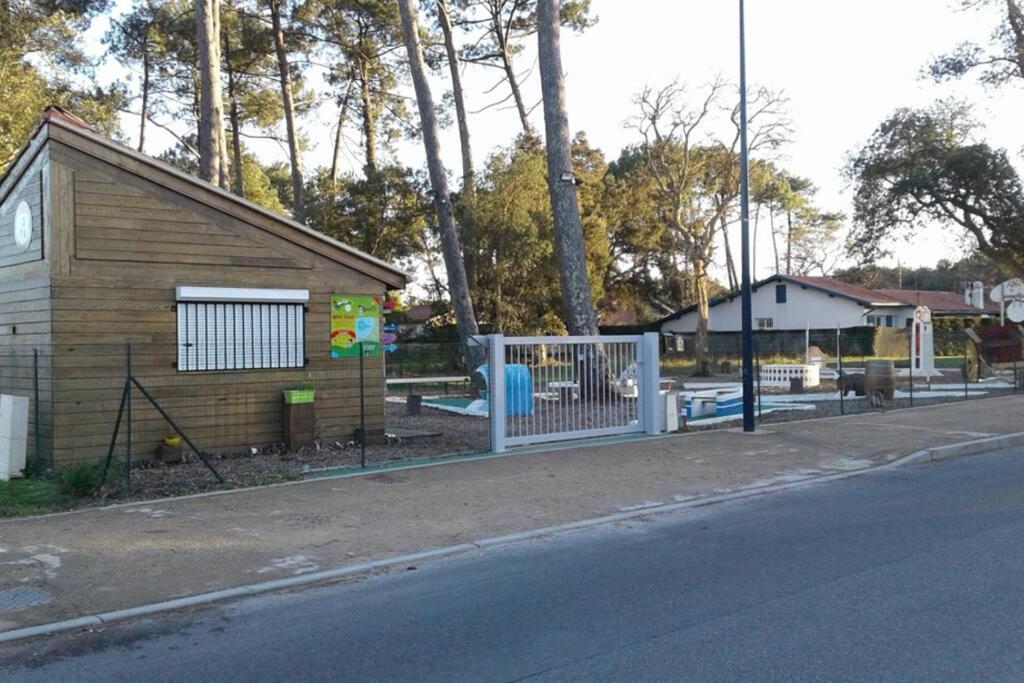 T2 Antigua Ondres Plage Avec Piscine Et Tennis Luaran gambar