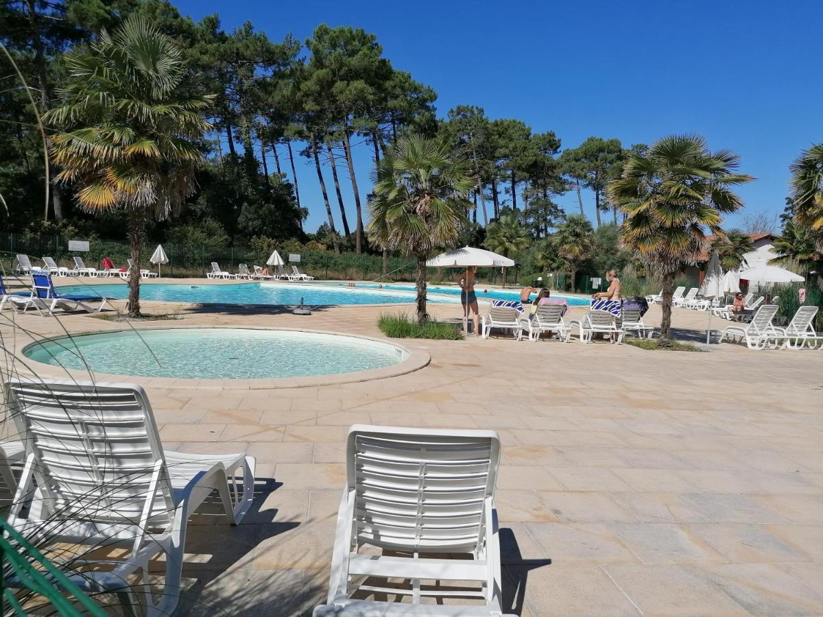 T2 Antigua Ondres Plage Avec Piscine Et Tennis Luaran gambar